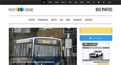 Desktop Screenshot of bus-photos.net