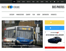 Tablet Screenshot of bus-photos.net